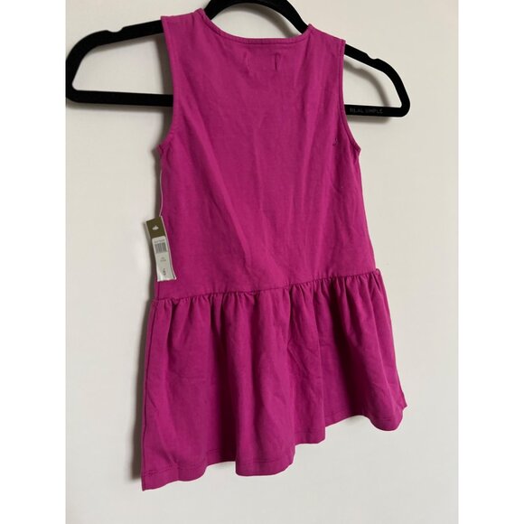 NWT Nicole Miller Purple Tank Top w/Gold Dot Design - Size 6 - Picture 4 of 5